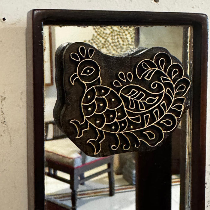 Wooden Jali Mirror : Aaina 17