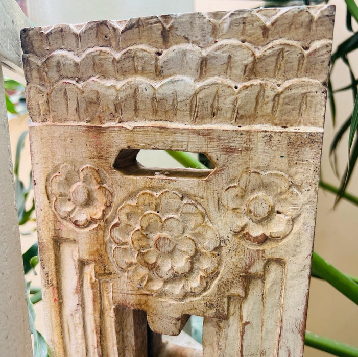 Aaina 28 : Rustic Carved Mirror