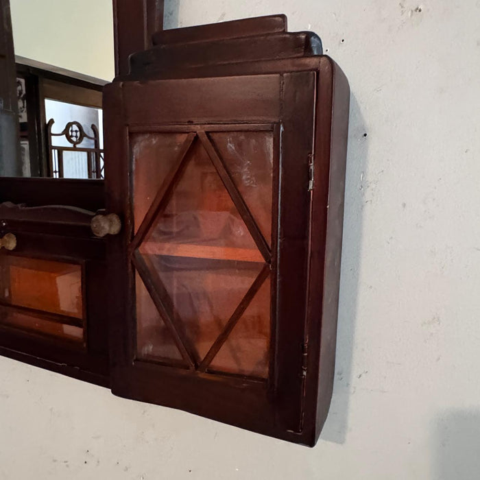 Vintage Art Deco Mirror : Aaina 37