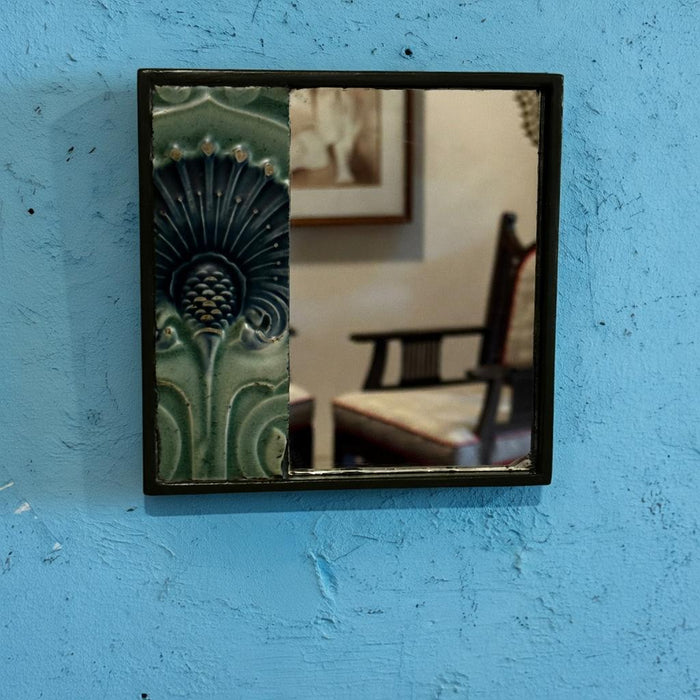 Vintage Tile Mirror : Aaina 11
