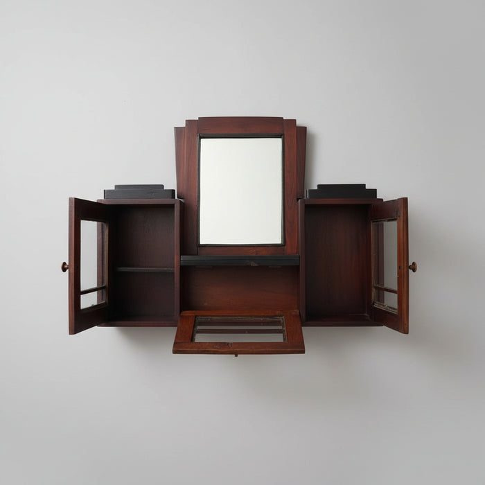 Vintage art deco mirror : Aaina 38