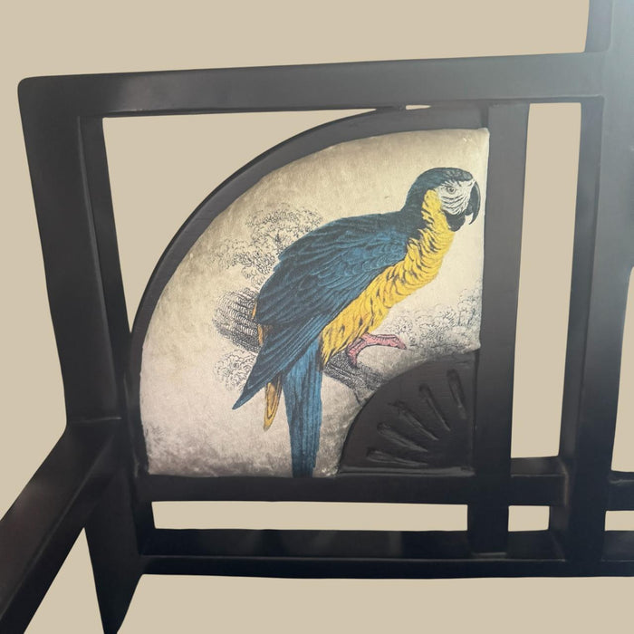 Art Deco Bench  1 ( Navy Velvet) : The Royal Touch
