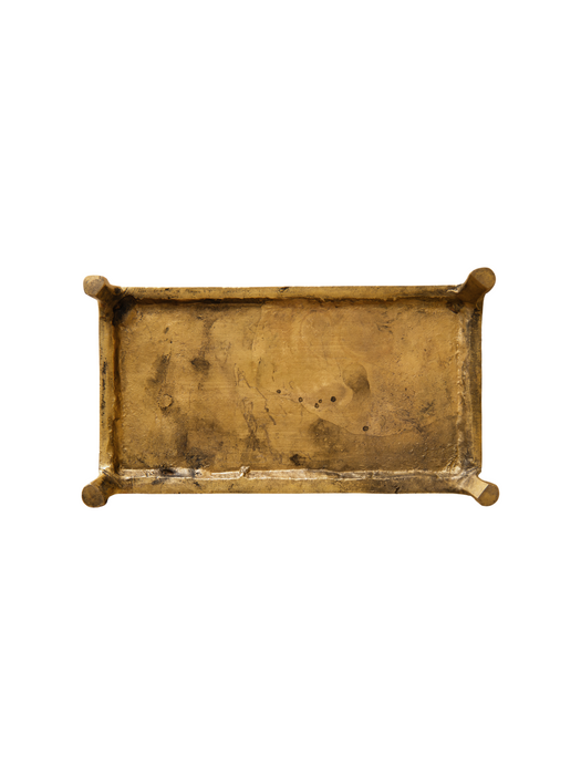Brass Rectangle Pooja Chowki