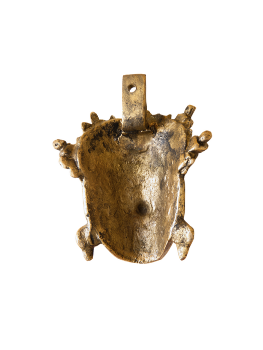 Bhairava Brass Wall Hanging Mask