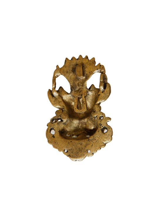 Yali Brass Wall Hanging Mask