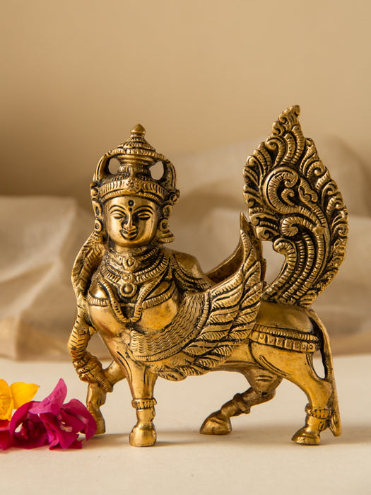Brass Kamdhenu Standing