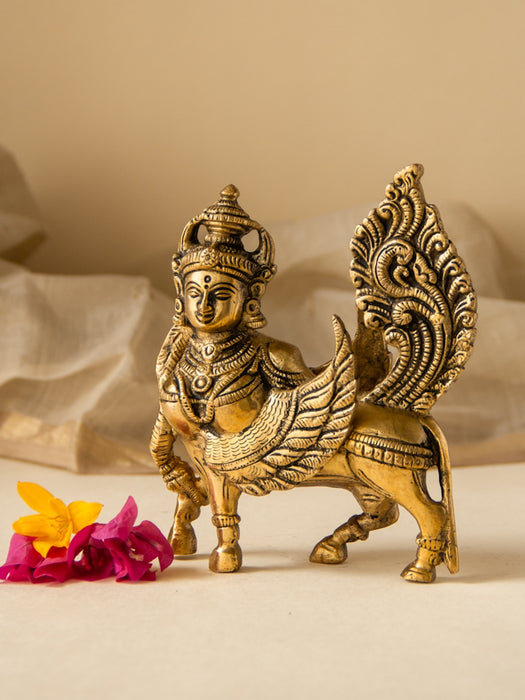 Brass Kamdhenu Standing