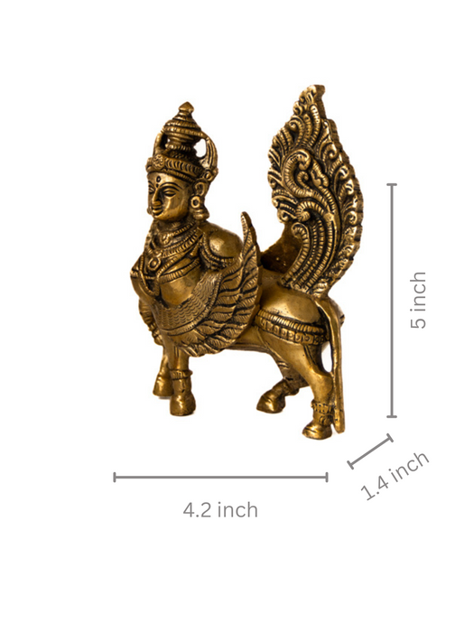 Brass Kamdhenu Standing