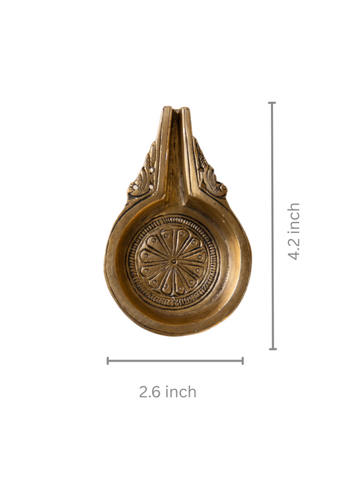 Brass Abhishek Patra for Pooja