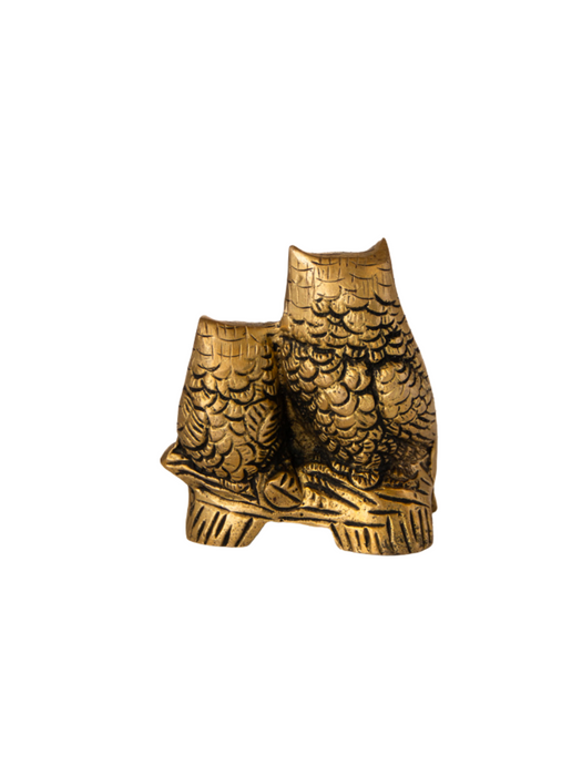 Brass Decorative Owls