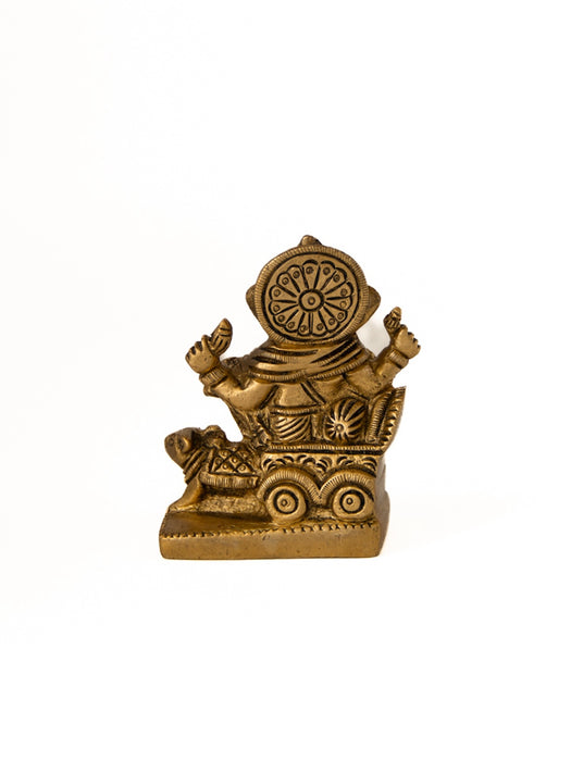 Brass Rath Ganesh