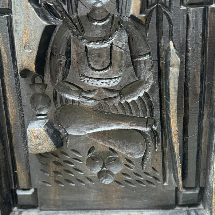 Wood cut Shiv: Aadidev 1