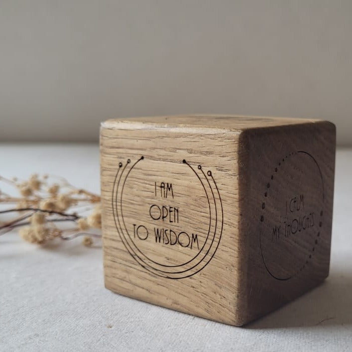 Affirmation Cube — Khojcrafts