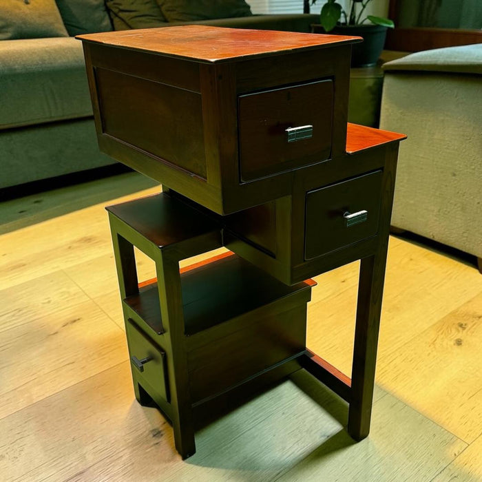 Teak Wood Chest of Drawers : Afsana 3