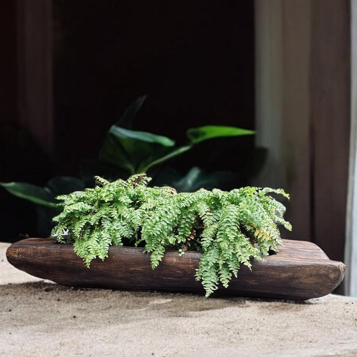 Rustic Wooden Planter : Burhan 4 (2.5 feet)