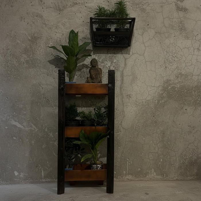 Teak Wood Planter Stand : Baxa 3
