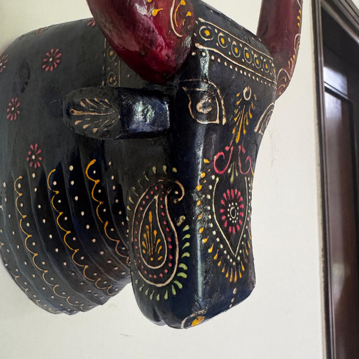 Wooden Bull head : 3