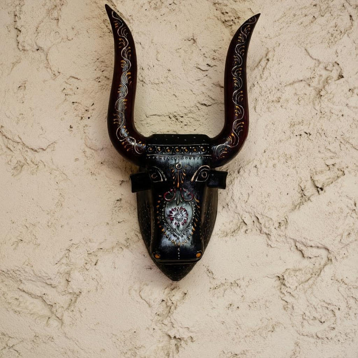 Wooden Bull head : 3