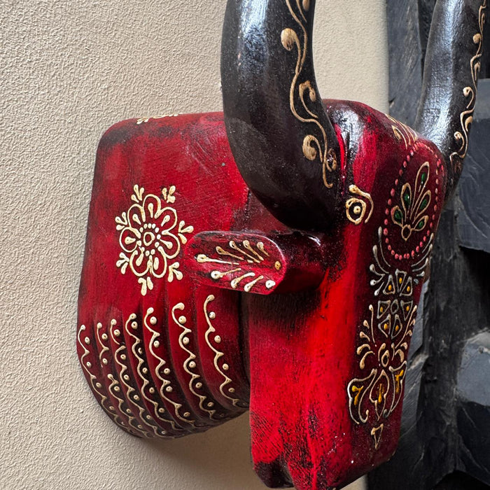 Wooden Bull head : 2