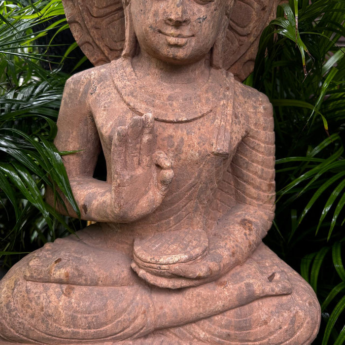Stone Carved Buddha – Serenity in Stone : Murat 13