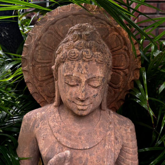 Stone Carved Buddha – Serenity in Stone : Murat 13