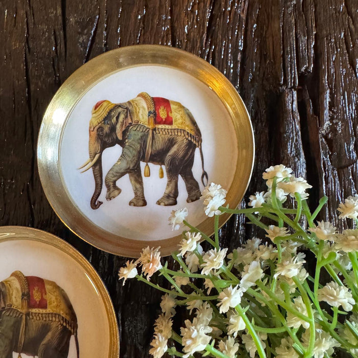 Set of 6 Metal Coasters – Stylish & Functional- 2