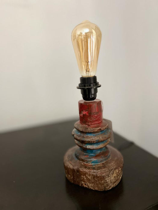 Chirag -6 : Retro Style Wooden Lamp