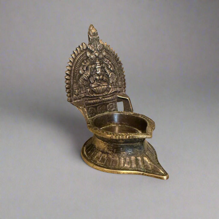 Vintage Brass Diya : 2