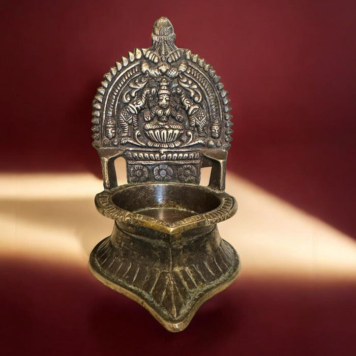 Vintage Brass Diya : 3