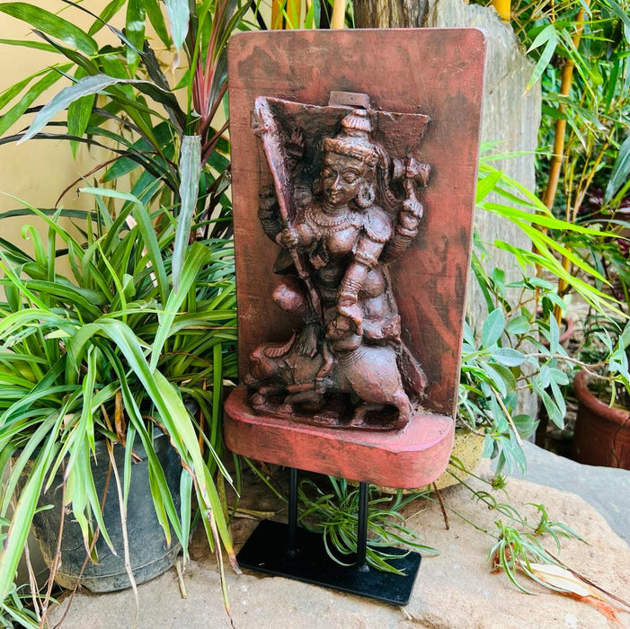 Devi  : Wood resin Sculpture