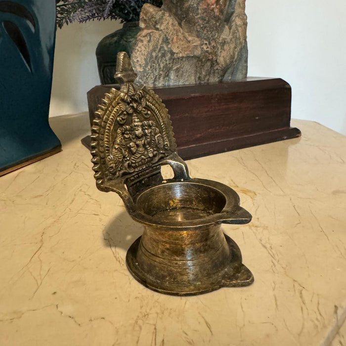 Vintage Brass Diya : 4