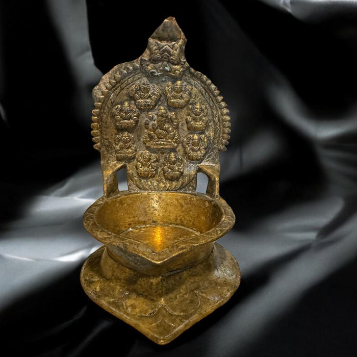 Vintage Brass Diya : 6