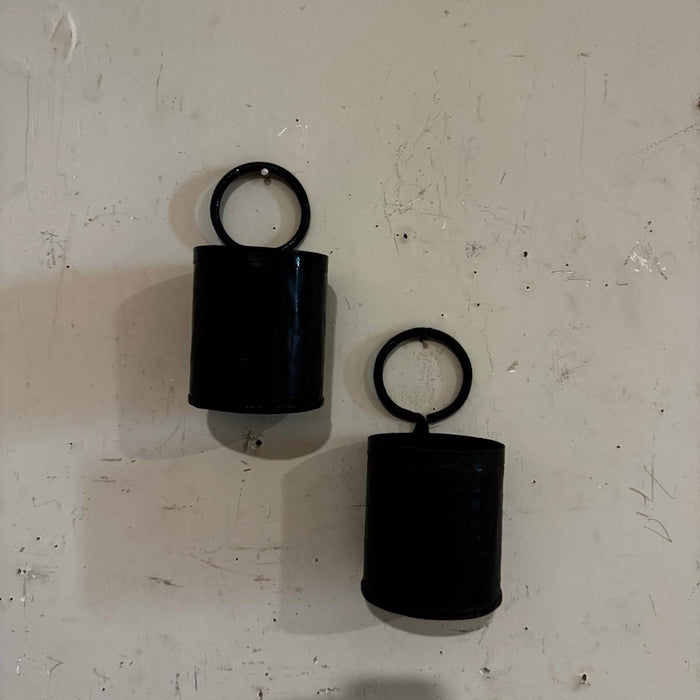 Hanging metal planter ( Each )