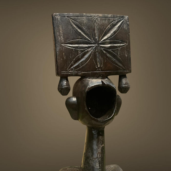 Dhad : Wooden  Torso Sculpture Series  : Ektara