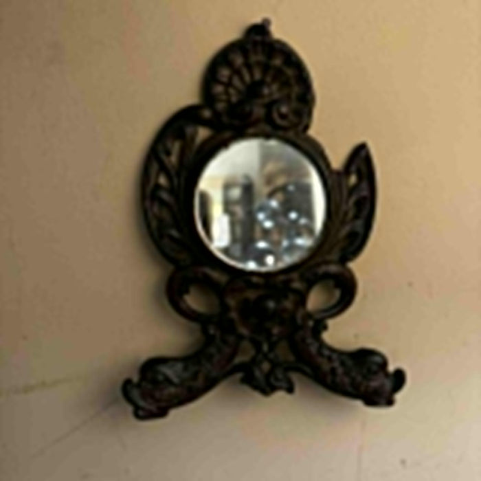 Vintage Cast iron mirror
