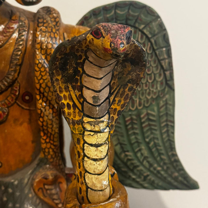 Wooden Garuda – Exquisitely Crafted & Majestic