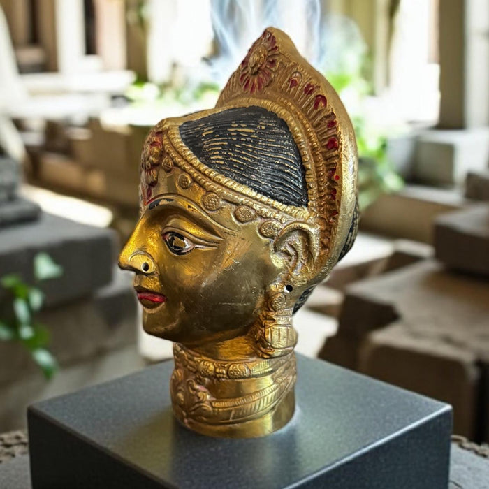 Brass Head Sculpture Gauri-7