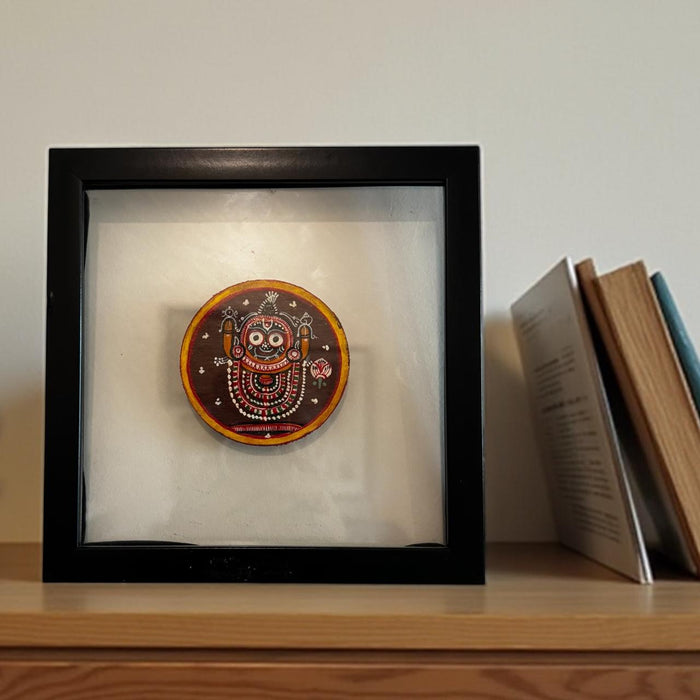 Framed Circular Playing Cards – Artistic & Intricate- Ganjifa 2