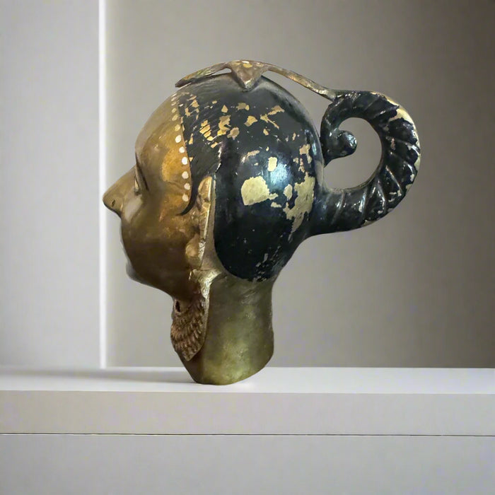 Brass Head Sculpture Gauri-4