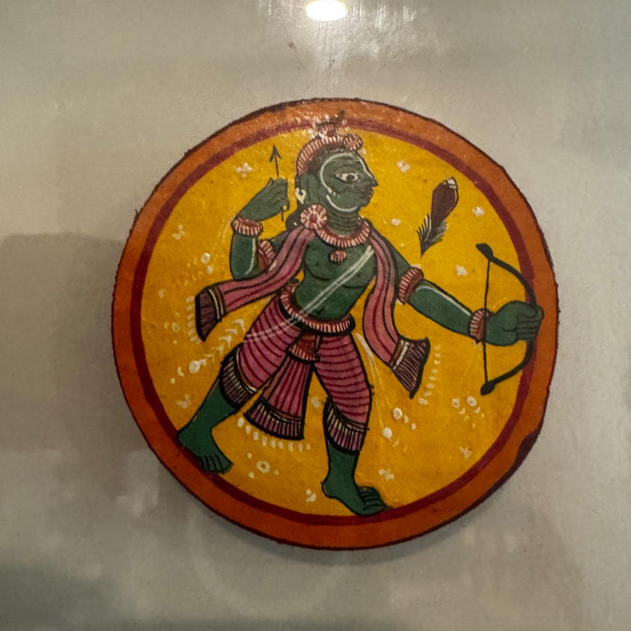 Framed Circular Playing Cards – Artistic & Intricate- Ganjifa 3
