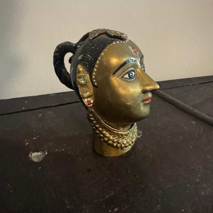 Brass Head Sculpture Gauri-3
