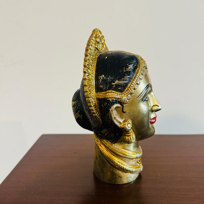 Brass Head Sculpture Gauri-1