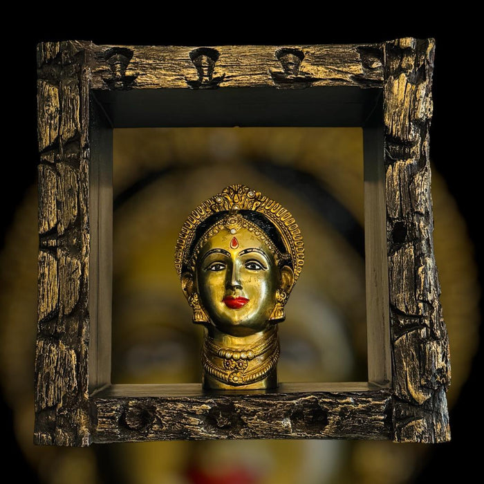 Brass Head Sculpture Gauri-1