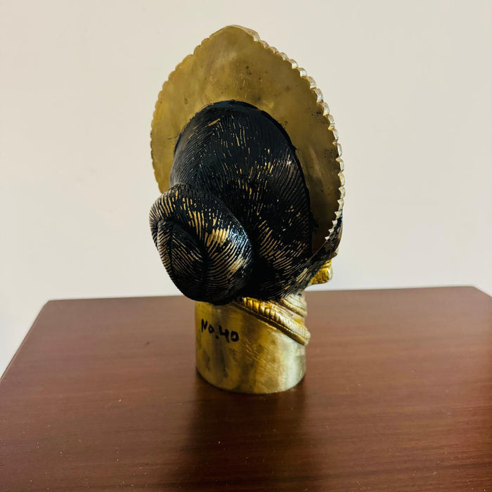 Brass Head Sculpture Gauri-1