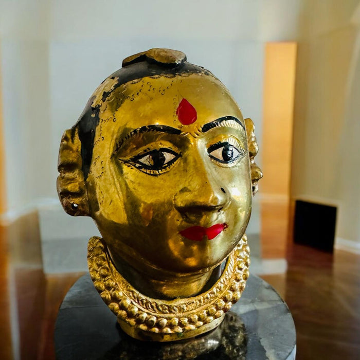 Brass Head Sculpture Gauri-2