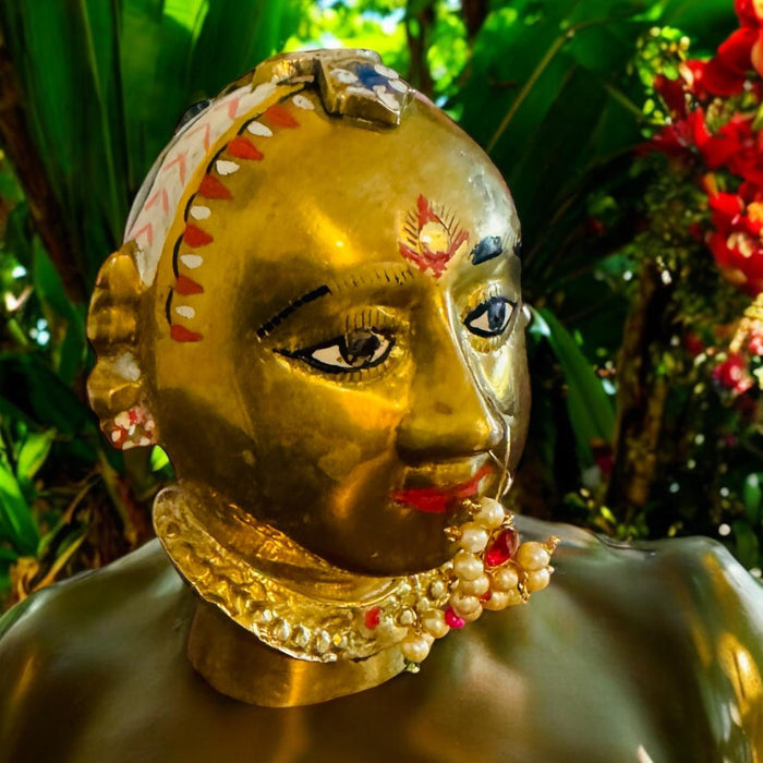 Brass Head Sculpture Gauri-4