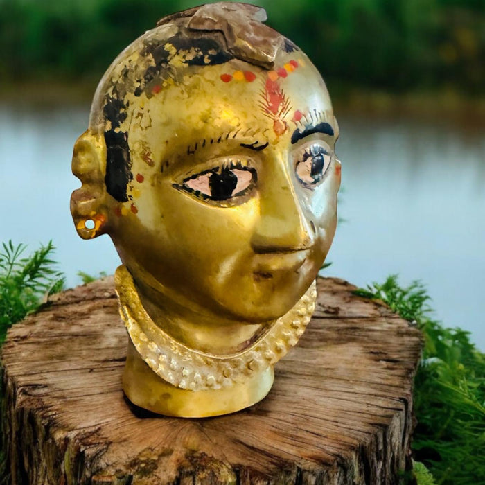 Brass Head Sculpture Gauri-8