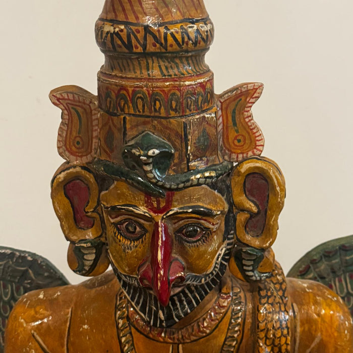 Wooden Garuda – Exquisitely Crafted & Majestic