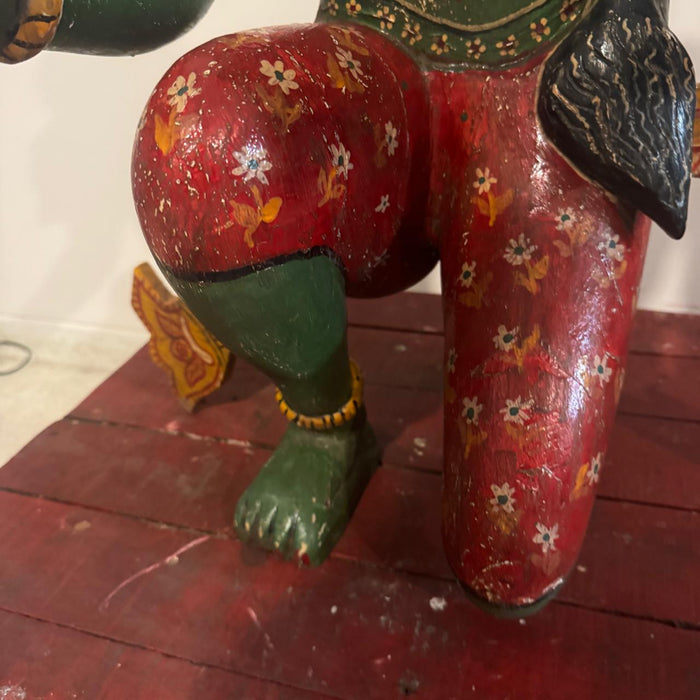 Wooden Hanuman – Graceful & Powerful Craftsmanship