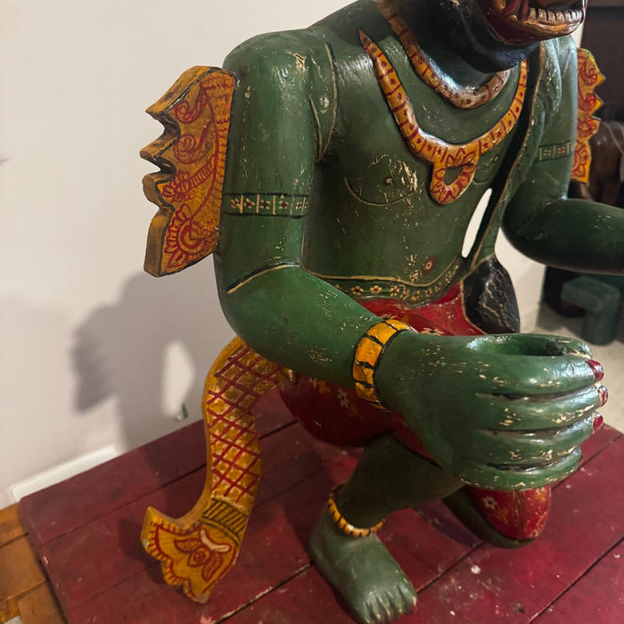 Wooden Hanuman – Graceful & Powerful Craftsmanship
